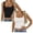 Black & White, variant on 2 Pack Women Tank Tops Square Neck Fitted Tops 2026 Summer Basic Slim Sleeveless Shirts Casual Cute Travel Vacation Clothes