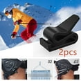 thumbnail image 6 of 2Pcs  Holder Cover Clips Snowboard Bracket Clips Hook to Attach to - 25x11.7x16.7mm, 6 of 10