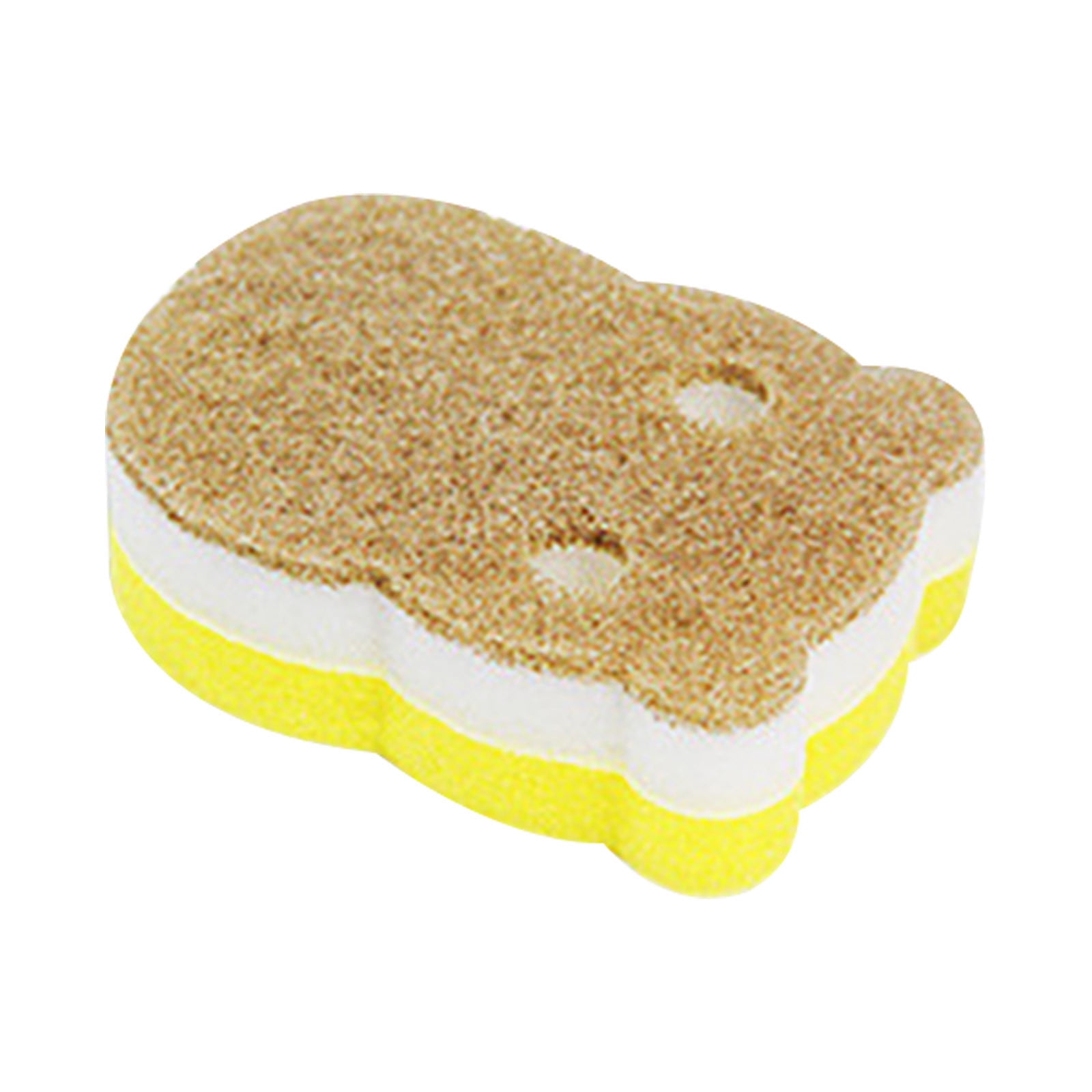 Sponge Wipe 5-Pack Wood Pulp Sponge Blocks for Kitchen Cleaning Dishwashing and Degreasing Dishwashing Sponge Rags Rkxzt