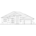 thumbnail image 2 of 013-2316: Luxury Contemporary 3 Bed, 3 Bath Luxury Home Plan, 2316 Sq Ft: Full Blueprints with License to Build by Home Plan Marketplace - Lesuto, 2 of 6