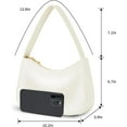thumbnail image 2 of Kwuty Women's Shoulder Bags, Small Hobo Tote Elegant Clutch Purse with Zipper Closure, 2 of 6