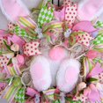 thumbnail image 5 of Easter Wreaths for Front Door, Rabbit Wreaths with , Spring Easter Wreaths Rabbit Garland Easter Decor, 5 of 5