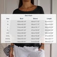 thumbnail image 3 of Women T Shirts Summer Tops Solid Cotton and Linen Ruffle Pleated Hem Tops Round Neck Casual Shirt Tops Comfortable Shirts, 3 of 8