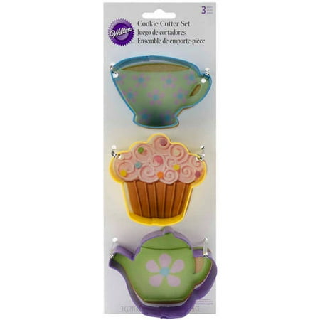 Wilton Cookie Cutter Set, Tea 3 ct. 2308-0092