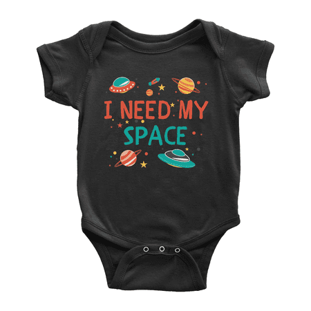 

I Need My Space Funny Baby Girl Boys Romper