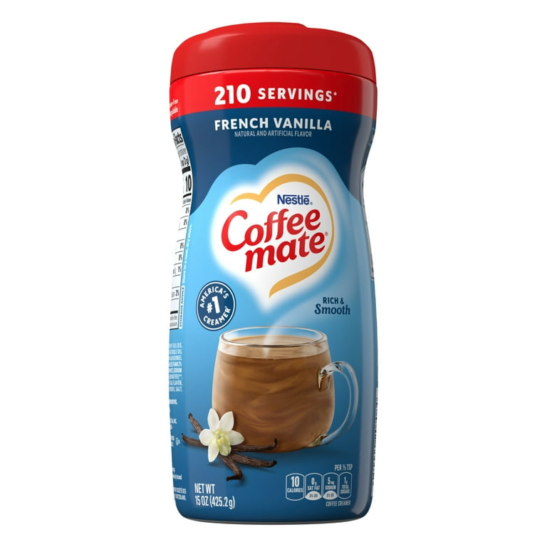 Coffee mate Powdered Creamer - French Vanilla Flavor - 15 fl oz (444 mL) - 1/Each Coffee mate Powdered Creamer - French Vanilla Flavor - 15 fl oz (444 mL) - 1/Each