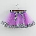 thumbnail image 2 of Povozer Baby Girls Tutu Skirt Princess Fluffy Soft Tulle Ballet Birthday Party(Purple,2-4Y), 2 of 6