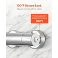 thumbnail image 3 of VEVOR Thermostatic Shower Faucet Valve, 100℉ Secure Lock Thermostatic Shower Valve Trim Mixer, Hot Cold Water Showering Faucet Temperature Control Valves for Bathroom, RV, Leak-Proof & Chrome Plated, 3 of 9