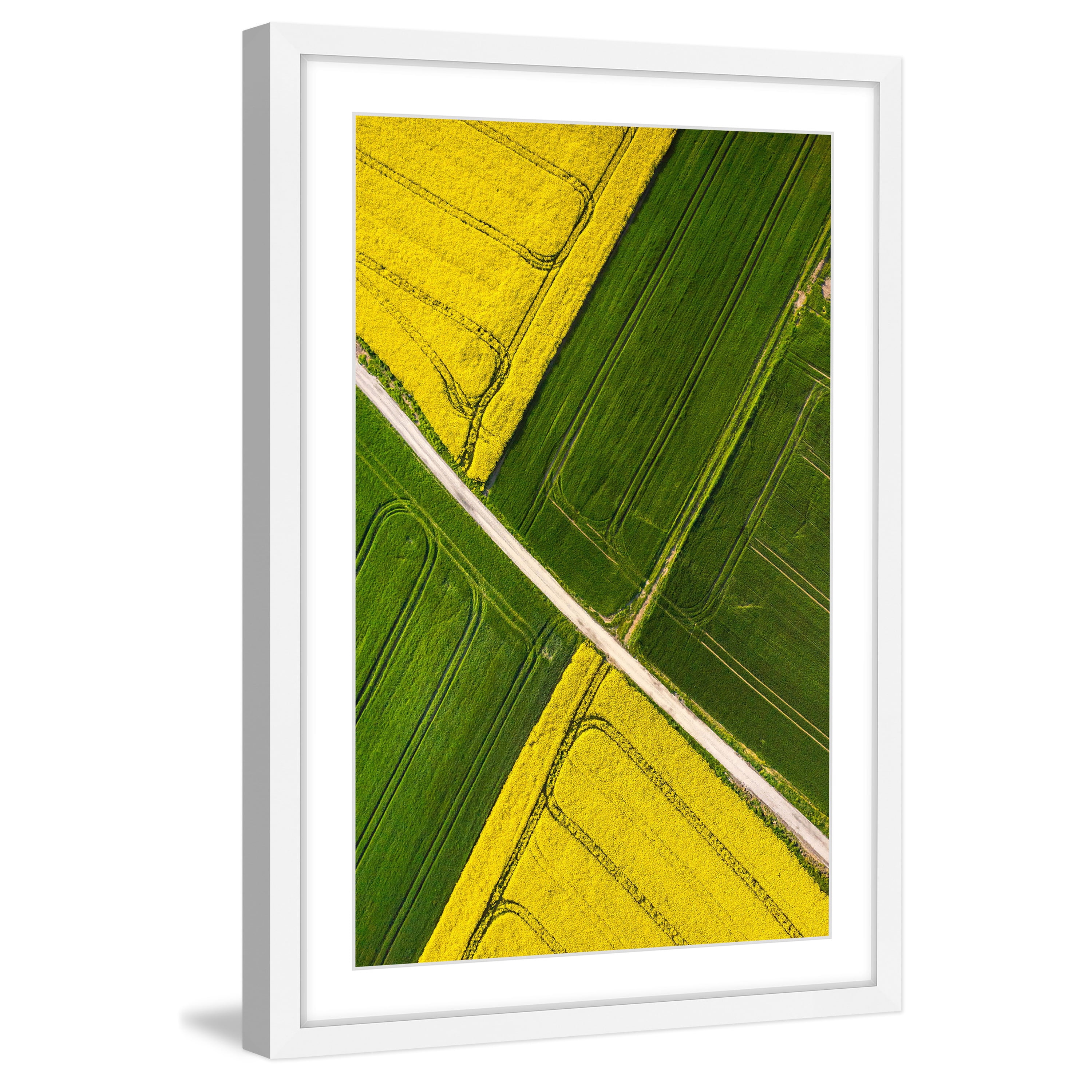Marmont Hill "Through the Fields" Framed Painting Print