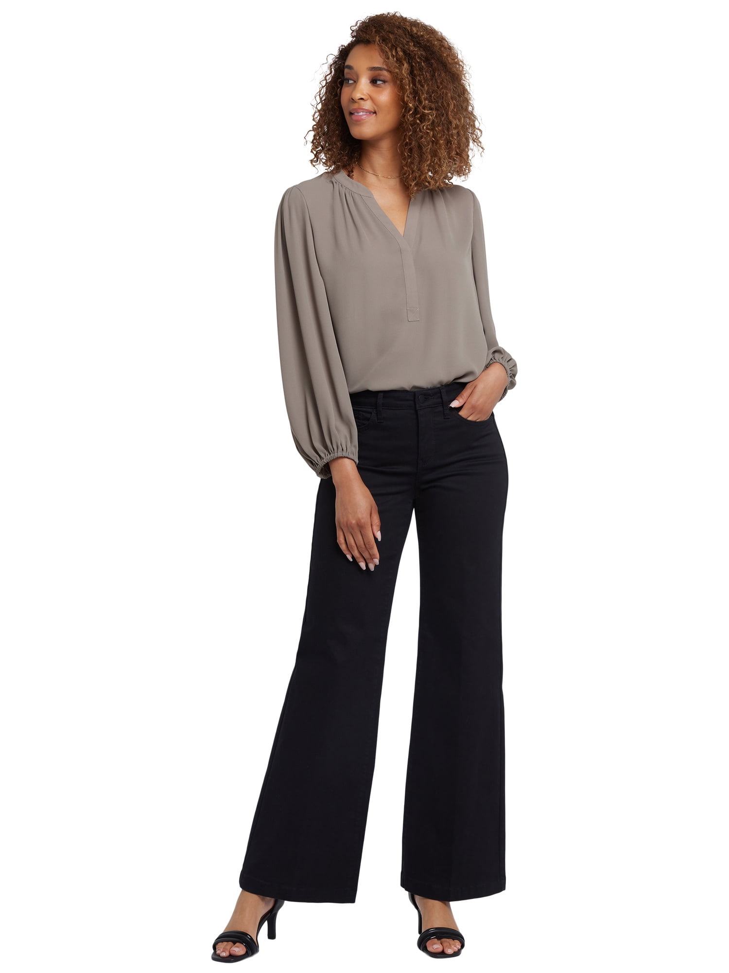 NYDJ Women’s Teresa Wide Leg Jean, Sizes 2-24, featuring Lift Tuck® Technology