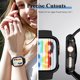 thumbnail image 3 of 2 Pack Case Compatible for Apple Watch Series 8 Series 7 Screen Protector 45mm, New Upgraded Face Cover Built-in Tempered Glass Film Hard PC Bumper Military Protection iWatch Accessories, Black, 3 of 5