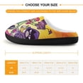 thumbnail image 2 of Teen Titans Go Slippers for Kids, Cute Soft Plush Anti-slip Fluffy Fuzzy House Slippers Warm Soft Plush Non-Slip Indoor Outdoor Slip-on Shoes for Boys Girls, 2 of 7