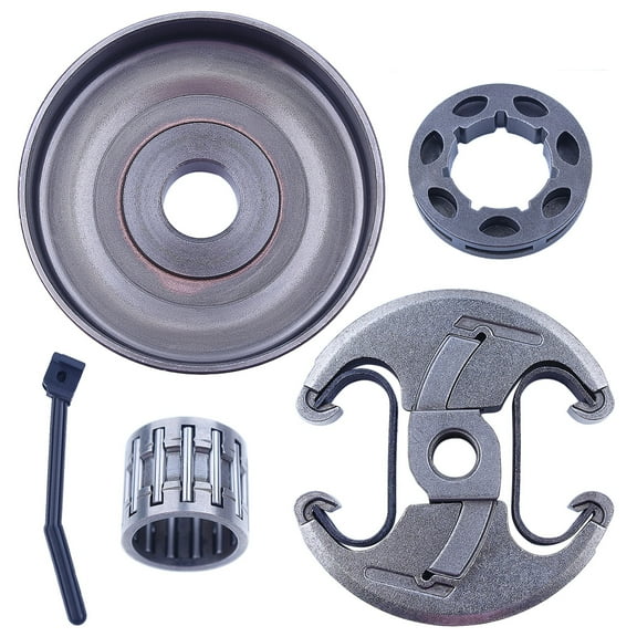 3/8" Sprocket Rim Kit For 455 Rancher Husqvarna Chainsaw Clutch Assy  Oil line