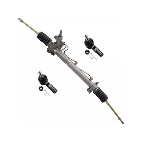 Front Steering Rack and Tie Rod End Kit - Compatible with 1999 - 2003 RX300 Base 2000 2001 2002