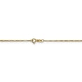 thumbnail image 4 of 14k Yellow Gold 16 Inch 1.25mm Figaro Spring Necklace Ring Chain Pendant Charm, 4 of 9