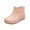 Khaki, variant on Women's Fashion Rain Boots Warm Water Proof Rubber Boots Low Cut Short Tube Plastic Water Shoes