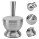 thumbnail image 3 of 1 juego de machacador de ajo manual de acero inoxidable, utensilio de cocina plateado, 3 of 7