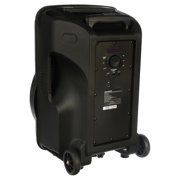 Sylvania Bluetooth(r) Speaker, LED Lighting, 12 Inch Subwoofer, Black, SPA122
