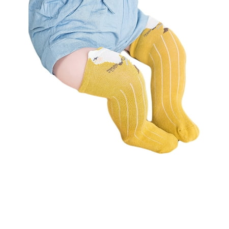 

Farrubbyine8 Kids Baby Girls Knee High Long Soft Cotton Warm Tights Socks