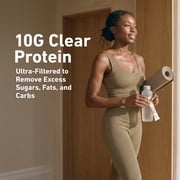 Isopure Clear Protein Powder with Electrolytes, Strawberry Kiwi Stick Pack, 6 Count