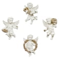 thumbnail image 1 of Estatuas de pared querubines en 3D, esculturas de decoración de ángeles, manualidades, sala de , , , e, 1 of 7