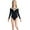 Black, variant on purcolt Leotard for Girls Ballet Dance Leotards Mesh Long Sleeve Gymnastics Outfits for Toddler/Little/Big Kids