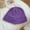 Purple, variant on Hat Women's Wool Fisherman Hat Female Tide Brand Face Face Faces, Small Winter Korean Version Of Wild Fashion Warm Bucket Knitted Hat