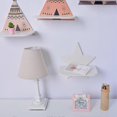 thumbnail image 5 of Wall Mounted Shelves Wooden Floating Shelf Wall Storage Rack Bamboo Float Hanging Shelf Star Floating Shelves, 5 of 5