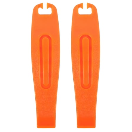 ROSENICE 2Pcs Compact Orange Nylon Tire Remover Repair Tool for Bike Mountain Bicycle Cycling Tire Levers