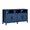 Navy Blue, variant on Hassch 59 Inch Storage Cabinet with Charging Station, Buffet Sideboard with Adjustable Shelves and 4 Barn Doors, Coffee Bar Cabinet, Credenza for Dining Room, Living Room, Kitchen, Natural