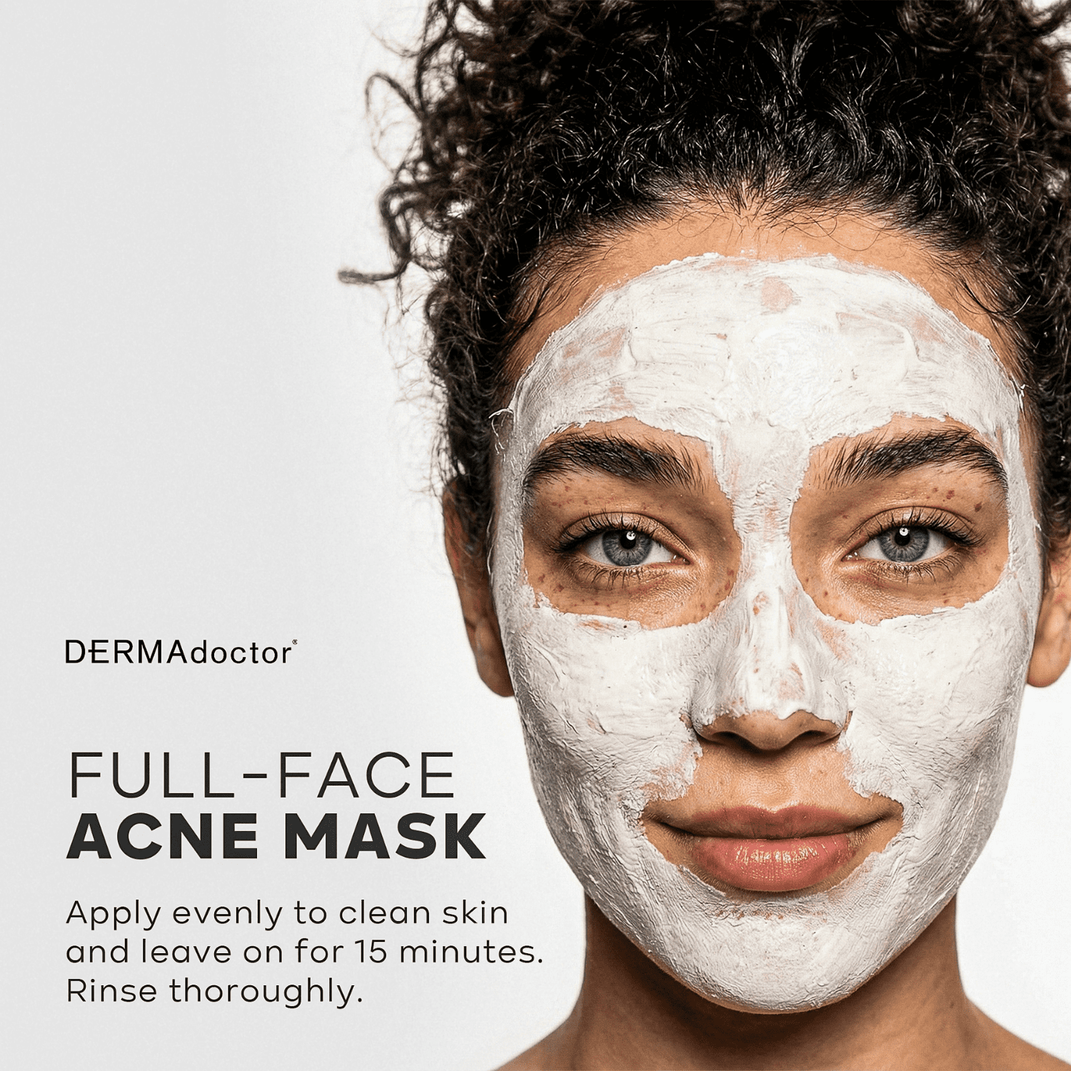 DERMAdoctor Ain’t Misbehavin’ 10% Sulfur Acne Face Mask | Intensive Treatment for Breakouts, Pore Care, 2.3 fl oz