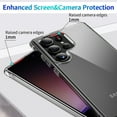 thumbnail image 5 of Crystal Clear for Samsung Galaxy S24 Ultra Case, [Not Yellowing] [Military Grade Drop Protection] Shockproof Drop Protective Thin Fit Transparent Phone Case for Apple Samsung Galaxy S24 Ultra, Clear, 5 of 10
