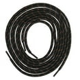 thumbnail image 3 of 2 Pairs Black Brown Round Boot Laces Shoelaces Strings for Hiking Work Walking Safety Military Motorcycle Boots Shoes, 3 of 7
