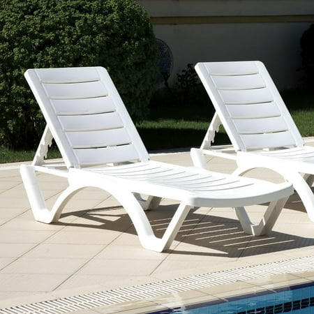Compamia Aqua Pool Chaise Lounge - Set of 4