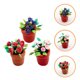 thumbnail image 3 of 3 minibonsáis de resina en miniatura, plantas en maceta pequeñas, decoración para jardín de hadas, 3 of 7