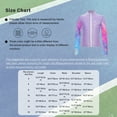 thumbnail image 6 of Yartina Kids Girls Athletic Sport Jacket Zipper Figure Ice Skating Training Top Long Sleeve Sparkly Black 8, 6 of 6