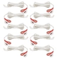 thumbnail image 2 of Cables conductores de electrodo tipo botón, 10 unidades/bolsa Cable conductor de electrodo de 2,35 mm Cable conductor de electrodo Claridad notable, 2 of 9
