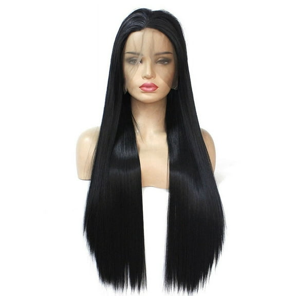 18 Inch Full Lace Wig Bone Straight Human-Hair Wigs for Black Women Hd Straight Lace Frontal Wig Glueless Preplucked