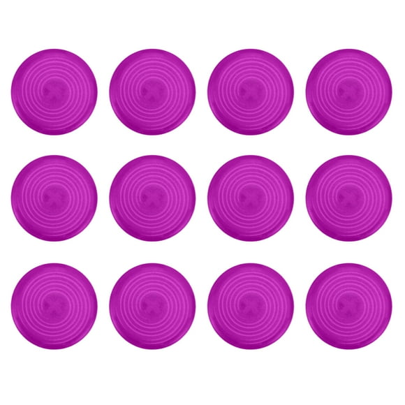 ZOUSSIQI 12pcs Arcade Button Cover Replace Mechanical Push Button Cover for Kailh for Cherry for TTC for Akko for Glorious Switches Purple EL225#58642