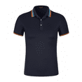 thumbnail image 4 of Men's 200g Mercerized Silk Cotton Lapel POLO Shirt, 4 of 10