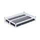 thumbnail image 3 of Metal Dog Potty Toilet Puppy Pee Pad Holder Loo Bandeja de entrenamiento para mascotas Bandeja de arena Cajón Caja de arena para mascotas Caja de Blanco Sunnimix Bandeja sanitaria, 3 of 8