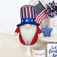 thumbnail image 3 of Adornos de gnomo patriótico AIXING, gnomo del Día de la Independencia, estrellas y rayas americanas, elfo enano, decoración, muñeco de peluche del Día de la Independencia para el hogar, cocina,, 3 of 7