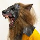 thumbnail image 4 of Máscara de látex de hombre lobo aterradora y realista para Halloween, 4 of 5