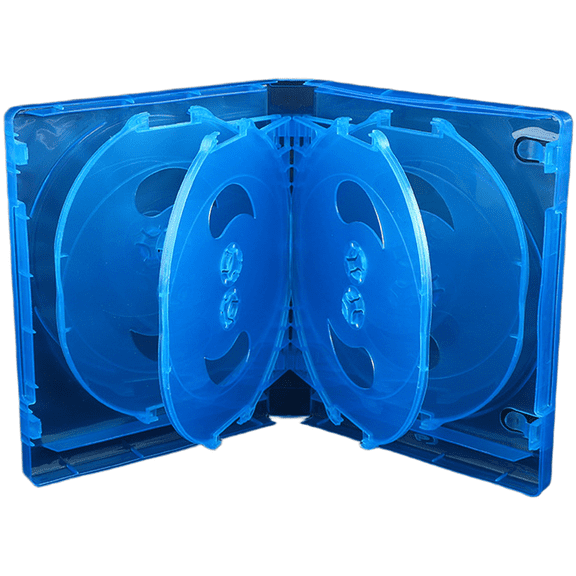 10 discs Household Plastic CD Case, CD Storage Box, for Blu-ray Game Cases