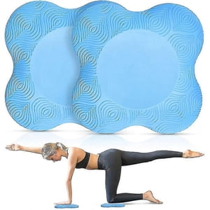 Blue genou de yoga, genou de Yoga, tapis de yoga antidérapant, 2pcs genou de yoga _Parfait Gift