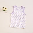 thumbnail image 3 of FLMEI Girls Vest Undershirts for Baby Kids Toddler Top Cartoon Print Sleeveless Girls for (3-8 Years), 3 of 9