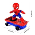 thumbnail image 3 of Juguete de héroe de baile Juguete de scooter giratorio de 360 ​​​​grados con luz de música para niños niñas Sywqhk libre de BPA, 3 of 4