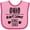 Pink and Red, variant on Inktastic Ohio Awesome Since 1803 Boys or Girls Baby Bib