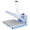 thumbnail image 1 of Fast Heating Clamshell Heat Press Machine – 16x24 Inch, Digital Display, Adjustable Pressure, Industrial Sublimation Printer, 110V US Plug – 1624 Fixed Single Display Heat Press Machine 4060 Haze Blue, 1 of 8