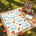 thumbnail image 6 of Dxssxc Thanksgiving Flannel Throw Blanket 27.6x39.4in, 4 Fall Patterns, for Sofa Bed Camping Cozy Warm Lightweight Cover, 6 of 6